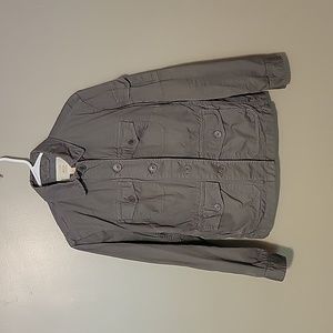 J.‎ Crew Grey Classic Twill Chino Jacket Womens XS